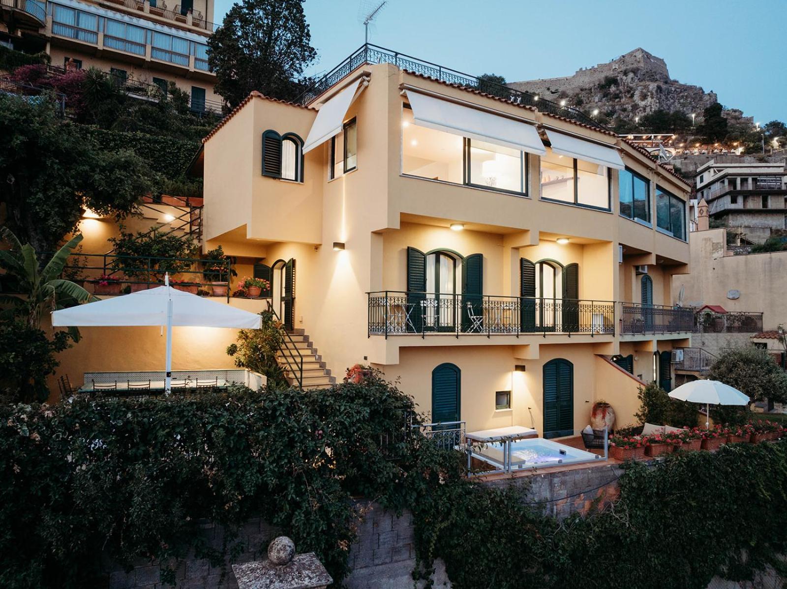 Villa Marta Luxury Sea View And Taormina